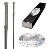 The Noble Collection - Bellatrix Lestrange Character Wand - 14.5in (37cm) Harry Potter Wand With Name Tag - Harry Potter Film Set Movie Props Wands