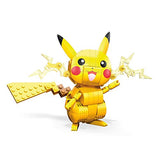 MATTEL  - Mega construx pokemon pikachu, building set compatible bricks - toy gift for ages 10 and up - gmd31