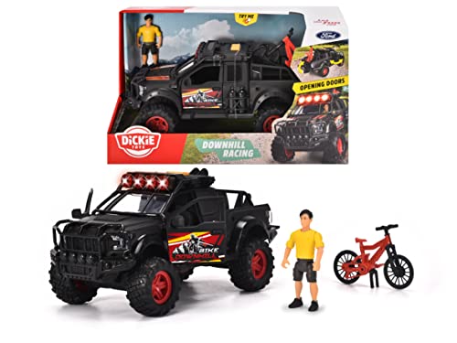 SIMBA - Dickie toys 203834006 downhill racing try me, black/red