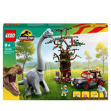 LEGO 76960 Jurassic Park Brachiosaurus Discovery Dinosaur Toy Set with Large Dino Figure, Tree and Buildable Jeep Wrangler Car, Gift for Boys, Girls, Kids, 30th Anniversary Collection