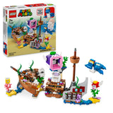 LEGO Super Mario Dorrie's Sunken Shipwreck Adventure Expansion Set, Collectible Toy for 7 Plus Year Old Boys, Girls & Kids with Cheep Cheep and Blooper Gaming character Figures, Gift for Gamers 71432