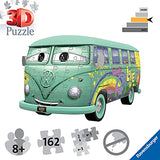 Ravensburger disney pixar cars filmore 3d jigsaw puzzle - vw t1 camper van - 162 pieces