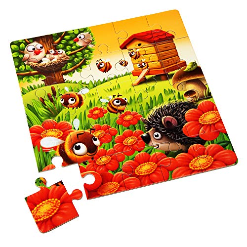 CUBIKA - Puzzlika - 3 Puzzle in 1: My favorite animals