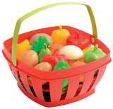 SIMBA - Ecoiffier 966 - shopping basket with fruit and vegetables, accessories, green