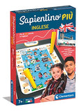 Clementoni 16729 plus electronic game to learn english-sapientino pen interactive, educational 7 years, made in italy, multi-colored, medium