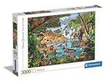Clementoni 33551 water point in africa collection 3000 piece puzzle for adults and children from 14 years