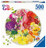 RAVENSBURGER - Circle of Colors - Fruit and Vegetables 500 Piece Puzzle