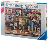 Ravensburger cute kitty 1000 piece jigsaw puzzle for adults