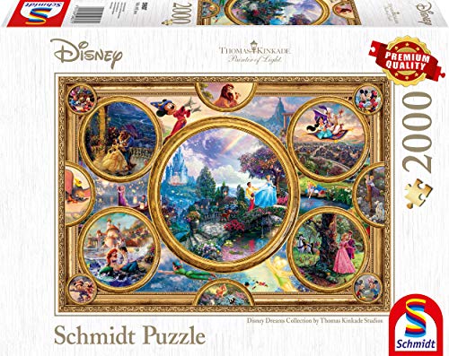 Schmidt Thomas Kinkade: Disney - Dreams Collection Jigsaw Puzzle (2000-Piece)