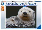 Ravensburger puzzle 16980 sweet little otter-500 pieces puzzle