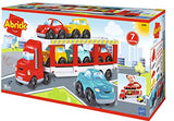 SIMBA - Ecoiffier 3289 abrick transport, 1 truck and 6 cars for age 18 months and above made in france