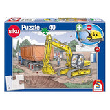 Schmidt CGS_56350 Digger Puzzle & Play Puzzle, Multicolor