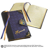 The Noble Collection Harry Potter Hogwarts Journal - 9.75in (25cm) Hardbound Lined with Gilded Edges and Die Cast Enameled Crest - Officially Licensed Film Set Movie Props Gifts