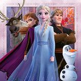 Ravensburger 5011 disney frozen 2, 3 x 49 piece jigsaw puzzles for kids age 5 years and up, multicolor