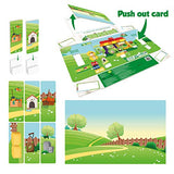 Biobuddi farm yard-animals construction blocks, multicolored, bb-0219