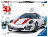 Ravensburger porsche 911 r - 3d jigsaw puzzle for adults and kids age 8 years up - 108 pieces - sports cars & vehicles
