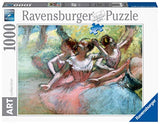 Ravensburger 4005556148479 puzzle 1000 pièces art collection quatre ballerines sur la scène edgar degas adult