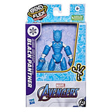 HASBRO - Hasbro Marvel Avengers Bend and Flex Missions Black Panther Ice Mission Action Figure, 6-Inch-Scale Bendable Toy, Ages 4 and Up Multicolor F4015