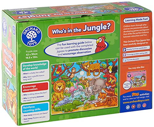 ORCHARD TOYS - Who'S In The Jungle?