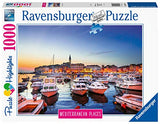 Ravensburger 14979 mediterranean collection rovinj harbour, croatia jigsaw puzzle 1000 piece for adults & for kids age 12 and up