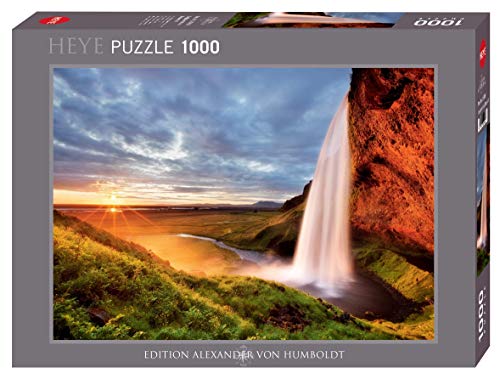 HEYE - 1000 pieces puzzle - Seljalandsfoss waterfalls