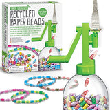4M - Green Creativity - Recicled Paper Beads - Arts & Crafts - Ages +5