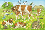 Schmidt Animal Family Jigsaw Puzzle Set (3 x 48-Piece)