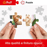 Trefl - 1000 pieces puzzle - Dogs in the Garden