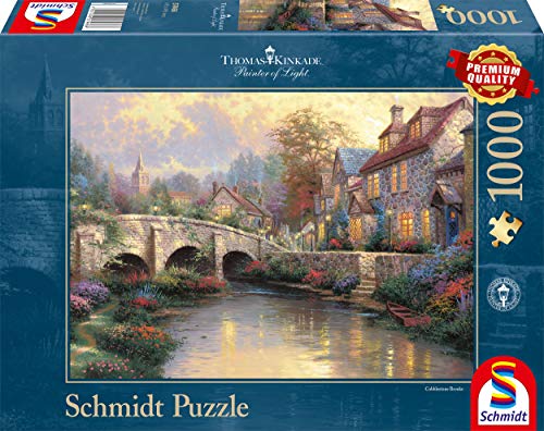 Schmidt Spiele 57466 Thomas Kinkade Puzzle, Multicolor