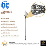 The Noble Collection DC Comics Aquaman's Trident - 73.5in (187cm) Long Lightweight Cosplay Replica - Justice League Film Set Movie Props Gifts