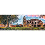 Trefl - 1000 -piece Panorama Puzzle - Colosseum At Dawn