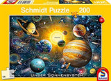 Schmidt Spiele 56308 Our Solar System, 200 Pieces Children's Puzzle, Colourful