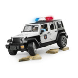 Bruder - Bruder Jeep Wrangler Unlimited Rubicon Police Vehicle with Policeman - Mod:2526