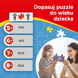 Trefl - 100 -piece puzzles - in the world of dogs