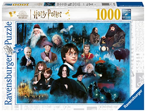 Ravensburger puzzle 17128 magic world 1000 pieces harry potter puzzle for adults and children from 14 years