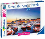 Ravensburger 14979 mediterranean collection rovinj harbour, croatia jigsaw puzzle 1000 piece for adults & for kids age 12 and up