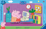 Ravensburger - 06123 - peppa pig in front of the computer 15-piece jigsaw puzzle