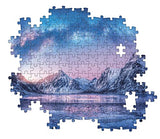 Clementoni 35116 peace mountain-500 made in italy, 500 pieces, landscapes, puzzle, fun for adults, multicolour, medium