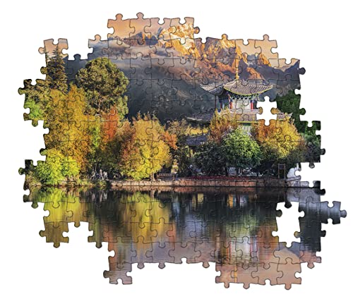 Clementoni 31688 collection-lijiang view-1500 made in italy, 1500 pieces, landscape puzzles, adult entertainment, multicolour, medium