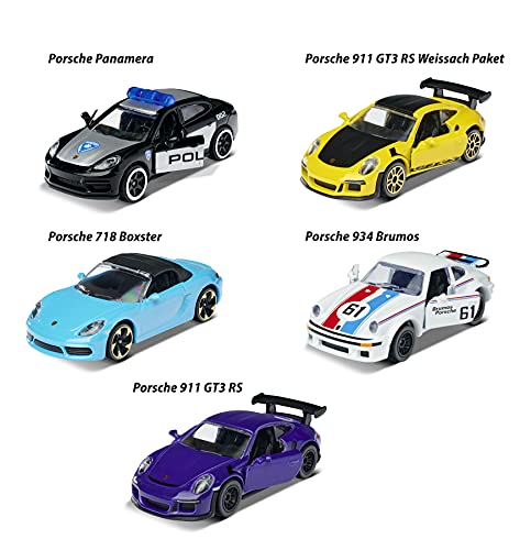 SIMBA - Porsche die-cast collector 5 car pack