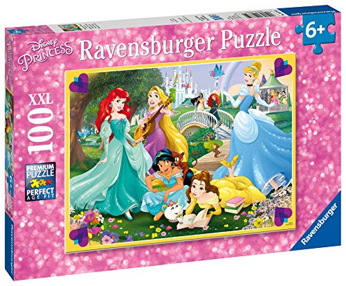 Ravensburger disney princess - 100 piece jigsaw puzzle with extra large pieces for kids age 6 years and up