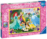 Ravensburger disney princess - 100 piece jigsaw puzzle with extra large pieces for kids age 6 years and up