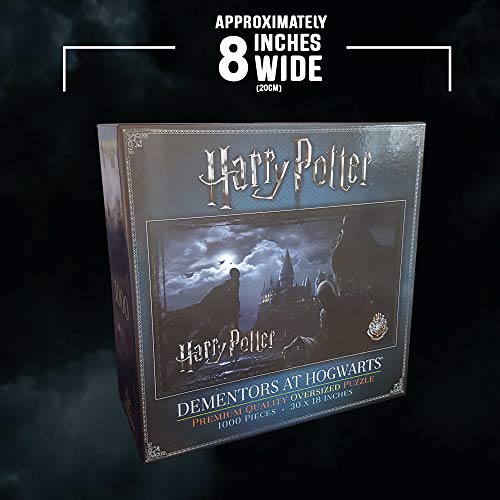 The Noble Collection Harry Potter Dementors at Hogwarts 1000pc Jigsaw Puzzle - 30 × 18in (76 x 46cm) Oversized Puzzle - Harry Potter Film Set Movie Props Gifts
