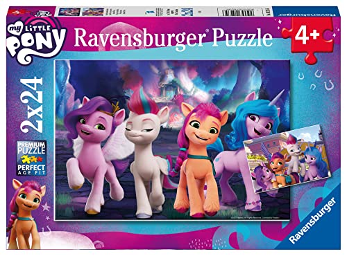 Ravensburger 05235 little pony movie 2 x 24 pieces puzzle for children from 4 years