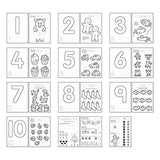 ORCHARD TOYS - Colouring Book - Number: Ed. Inglese