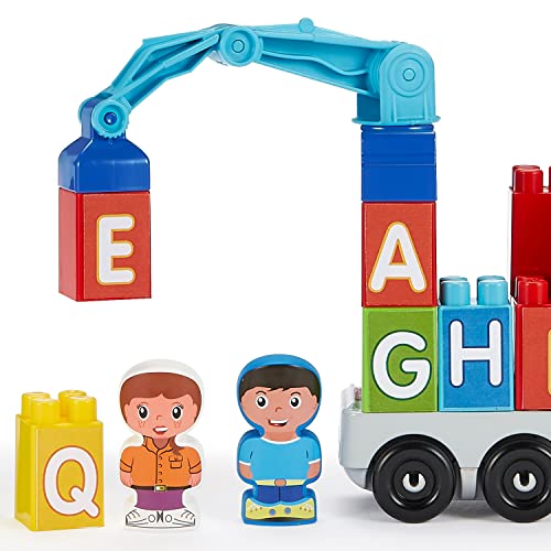 SIMBA - Ecoiffier abrick letter truck with figures 3352, multicoloured