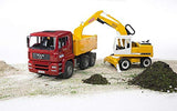 Brueder - MAN TGA Construction truck with Liebherr Excavator