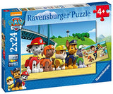 Ravensburger 9064 paw patrol jigsaw puzzles - 2 x 24 pieces