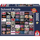 Schmidt Flower Collage Premium Quality Jigsaw Puzzle (2000-piece)