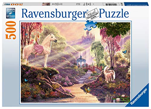 Ravensburger the magic river 500 piece jigsaw puzzle for adults and kids age 10 years up